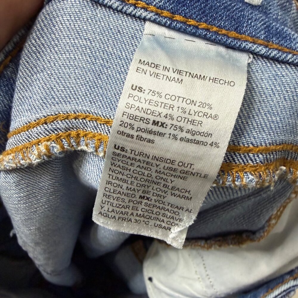 CHICO'S so slimming wide leg jeans size 1.5 or US 10R - Picture 7 of 7